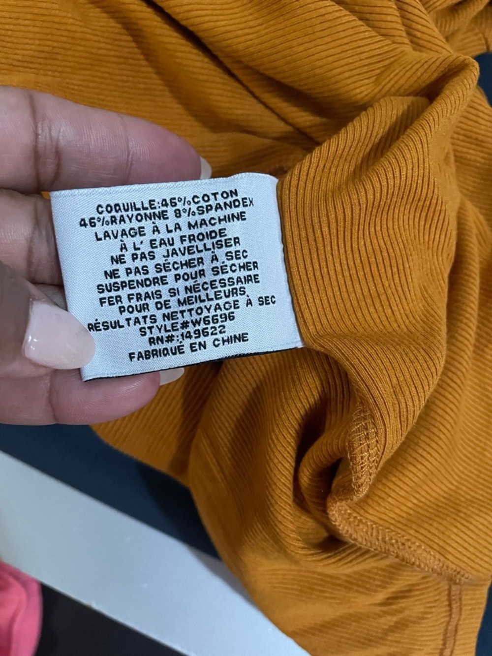 Walter Baker Rust Orange Ruched Midi Dress - Picture 8 of 14